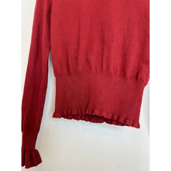 Stitches & Stripes Steffi Pullover - Revolve Small Red Sweater - Picture 4 of 8